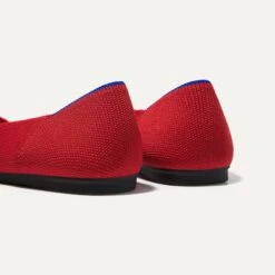 Rothy's The Flat - Bright Red -Rothy's Shoes Store 001 Flat BrightRed C