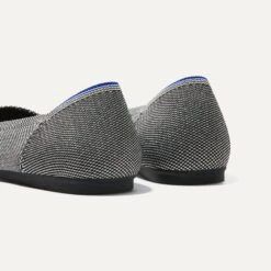 Rothy's The Flat - Grey Mist Captoe -Rothy's Shoes Store 001 Flat GreyMistCaptoe C