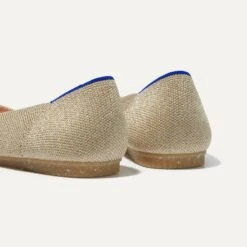 Rothy's The Flat - Light Gold Metallic -Rothy's Shoes Store 001 Flat LightGoldMetallic C 353a0cdb 0074 4af1 a384 e158db6fb1cf
