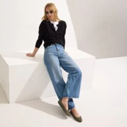 Rothy's The Flat - Safari Basketweave -Rothy's Shoes Store 001 Flat SafariBasketweave On Figure 2038