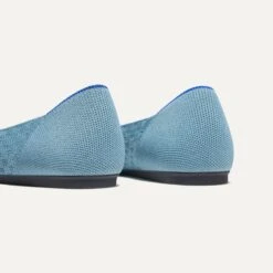 Rothy's The Flat - Sky Basketweave -Rothy's Shoes Store 001 Flat SkyBasketweave Heel 4556
