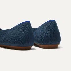Rothy's The Flat - Navy -Rothy's Shoes Store 001 TheFlat Navy C