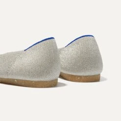 Rothy's The Point - Diamond Metallic -Rothy's Shoes Store 002 Point DiamondMetallic C