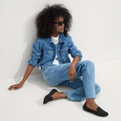 Rothy's The Loafer - Black Solid -Rothy's Shoes Store 003 Loafer Black On Figure 4864