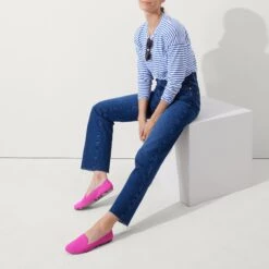 Rothy's The Loafer - Dragon Fruit -Rothy's Shoes Store 003 Loafer DragonFruit OnFigure 4760