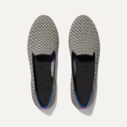Rothy's The Loafer - Slate Herringbone