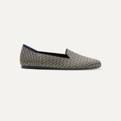 Rothy's The Loafer - Slate Herringbone -Rothy's Shoes Store 003 TheLoafer SlateHerringbone Side 3847