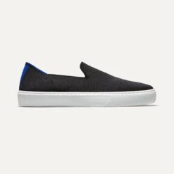 Rothy's The Original Slip On Sneaker - Black Solid