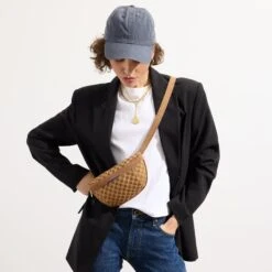 Rothy's The Casual Sling - Hazelnut -Rothy's Shoes Store 006 OriginalSlipOnSneaker BlackSand On Figure 0973