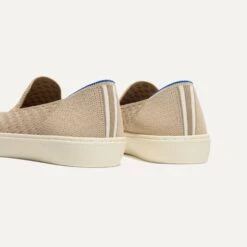 Rothy's The Original Slip On Sneaker - Knot Brown -Rothy's Shoes Store 006 OriginalSlipOnSneaker KnotBrown Heel 3442