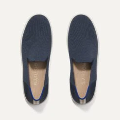 Rothy's The Original Slip On Sneaker - Navy -Rothy's Shoes Store 006 Sneaker Navy A b6b34a7a 88e9 4abf 9f33 84cc6125ab2f