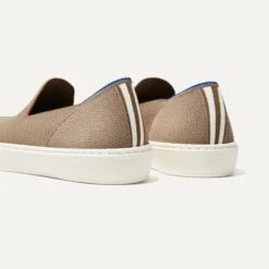 Rothy's The Original Slip On Sneaker - Latte -Rothy's Shoes Store 006 TheSneaker Latte PDP C