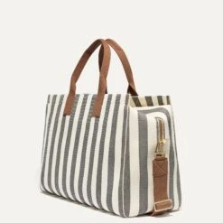 Rothy's The Weekender - Cabana Stripe -Rothy's Shoes Store 029 Weekender CabanaStripe 45 Degree 3321