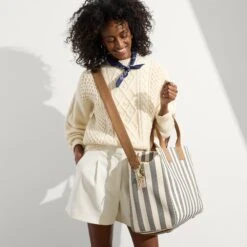 Rothy's The Weekender - Cabana Stripe -Rothy's Shoes Store 029 Weekender CabanaStripe OnFigure 1638