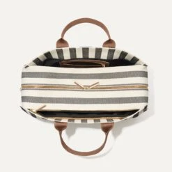 Rothy's The Weekender - Cabana Stripe -Rothy's Shoes Store 029 Weekender CabanaStripe OverheadClosed 4423