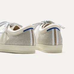 Rothy's The Lace Up Sneaker - Diamond Twill -Rothy's Shoes Store 038 LaceUpSneaker DiamondTwill HeelDetail e7d69abf 486b 4fb6 abcc 0a650939dec9