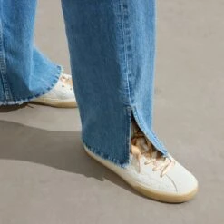 Rothy's The Lace Up Sneaker - Quilted Cloud -Rothy's Shoes Store 038 LaceUpSneaker QuiltedCloud On Figure 1039