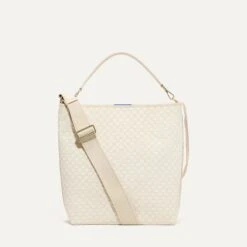 Rothy's The Bucket Bag - White Sand