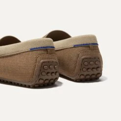 Rothy's The Driving Loafer - Canyon Brown -Rothy's Shoes Store 055 DrivingLoafer CanyonBrown HeelDetail9191