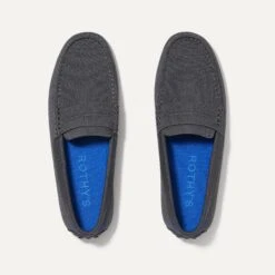 Rothy's The Driving Loafer - Graphite Grey -Rothy's Shoes Store 055 GraphiteGrey pdp A