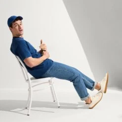 Rothy's The RS01 Sneaker - Bone -Rothy's Shoes Store 056 RS01 Bone On Figure 0160