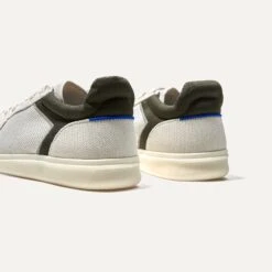 Rothy's The RS01 Sneaker - Moss Green -Rothy's Shoes Store 056 RS01 MossGreen HeelDetail6453