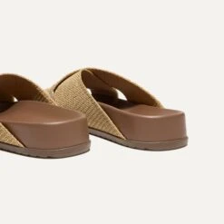 Rothy's The Weekend Slide - Golden Sun -Rothy's Shoes Store 065 WeekendSlide GoldenSun Heel 5566