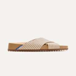 Rothy's The Weekend Slide - Wren Stripe -Rothy's Shoes Store 065 WeekendSlide WrenStripe Side 472 af434181 1e92 46fa bd2f f0fc7c90b88b