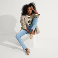 Rothy's The Driver - Tan Herringbone -Rothy's Shoes Store 069 Driver TanHerringbone OnFigure 2508