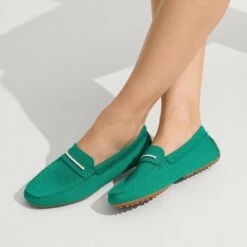 Rothy's The Driver - Green Melon -Rothy's Shoes Store 069 TheDriver GreenMelon On Figure 1376