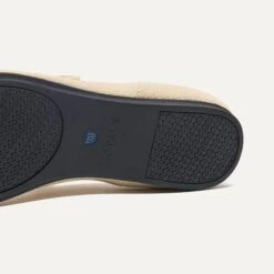 Rothy's The Square Mary Jane - Cream Captoe -Rothy's Shoes Store 075 SquareMaryJane CreamCaptoe Sole 91054