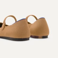 Rothy's The Square Mary Jane - Wren -Rothy's Shoes Store 075 SquareMaryJane Wren HeelDetail