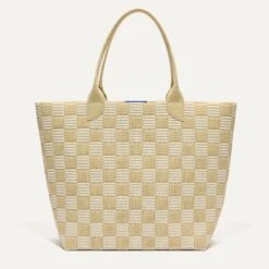 Rothy's The Lightweight Tote - Checker Sand