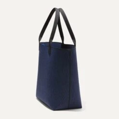 Rothy's The Lightweight Tote - Sapphire And Onyx -Rothy's Shoes Store 086 LightweightTote Sapphire Onyx B