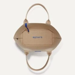 Rothy's The Lightweight Tote - Soft Sesame -Rothy's Shoes Store 086 LightweightTote SoftSesame D