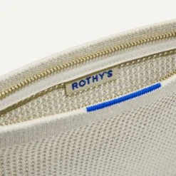 Rothy's The Wristlet - Diamond Metallic -Rothy's Shoes Store 093 Wristlet DiamondMetallic Inside 4622 0d9ebde0 1372 452a bd65 52f3014583a2