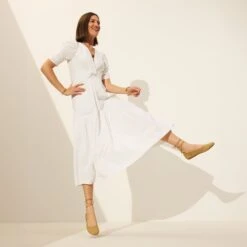 Rothy's The Square Wrap - Gold Stripe -Rothy's Shoes Store 102 SquareWrap GoldStripe OnFigure 7911 PDP