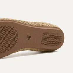 Rothy's The Square Wrap - Gold Stripe -Rothy's Shoes Store 102 SquareWrap GoldStripe Sole 0112