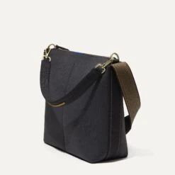 Rothy's The Mini Zip Bucket - Ink And Ivory -Rothy's Shoes Store 105 MiniZipBucket Ink Ivory B