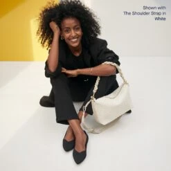 Rothy's The Daily Crossbody - White Sand -Rothy's Shoes Store 106 DailyCrossbody WhiteSand OnFigure 1827 Overlay 8277d233 3f40 43e4 a47b a0f23ef71670