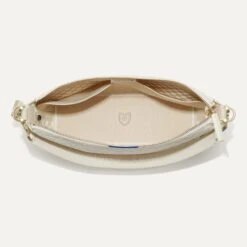 Rothy's The Daily Crossbody - White Sand -Rothy's Shoes Store 106 DailyCrossbody WhiteSand Overhead