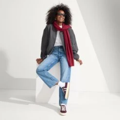 Rothy's The Women's RS02 Sneaker - Burgundy Blitz -Rothy's Shoes Store 119 RS02Sneaker BurgundyBlitz On Figure 1370 b48445e9 32fd 4df5 9ac4 aab642d0e00d