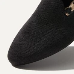 Rothy's The Almond Loafer - Black -Rothy's Shoes Store 130 Almond Toe Loafer Black D 4512