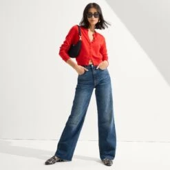 Rothy's The Almond Loafer - Black Chantilly -Rothy's Shoes Store 130 AlmondLoafer BlackChantilly On Figure v8011