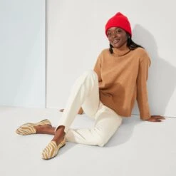 Rothy's The Almond Loafer - Brown Zebra -Rothy's Shoes Store 130 AlmondLoafer BrownZebra OnFigure 1209