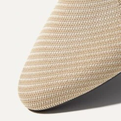 Rothy's The Almond Loafer - Chai Twill -Rothy's Shoes Store 130 AlmondLoafer ChaiTwill ToeDetail6489