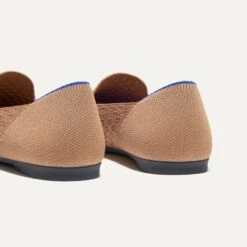 Rothy's The Almond Loafer - Wren Basketweave -Rothy's Shoes Store 130 AlmondLoafer WrenBasketweave HeelDetail 4149