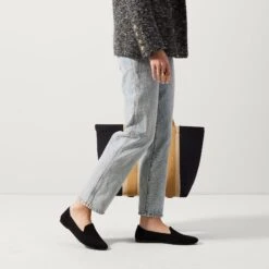 Rothy's The Almond Loafer - Black -Rothy's Shoes Store 130 AlmondToeLoafer Black 10420