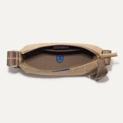 Rothy's The Casual Crossbody - Brown Perf -Rothy's Shoes Store 142 CasualCrossbody BrownPerf Overhead 4556