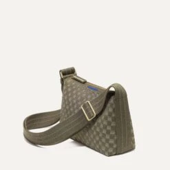 Rothy's The Casual Crossbody - Safari Green -Rothy's Shoes Store 142 CasualCrossbody SafariGreen 45 Degree 6557